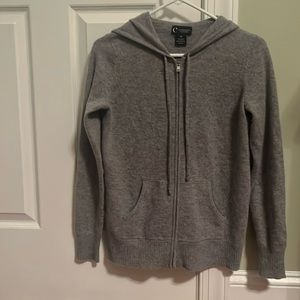 Bloomingdale’s Cashmere Zip Hoodie